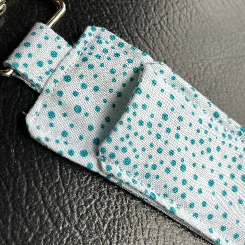 Handmade Burt’s bees chapstick holder with swivel keychain